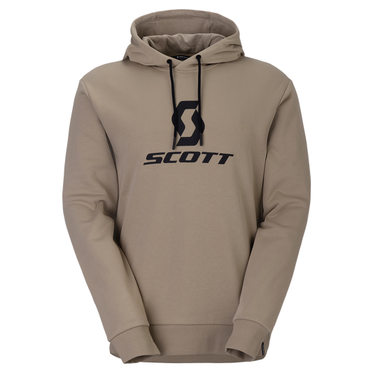 SCOTT Icon Long Sleeve Hoody Herren – Toast Beige – Vorderansicht