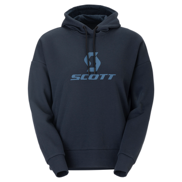 Felpa con cappuccio a maniche lunghe SCOTT Icon da donna – Blu scuro