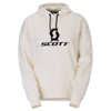 Felpa con cappuccio a maniche lunghe SCOTT Icon da donna – Bianco cotone
