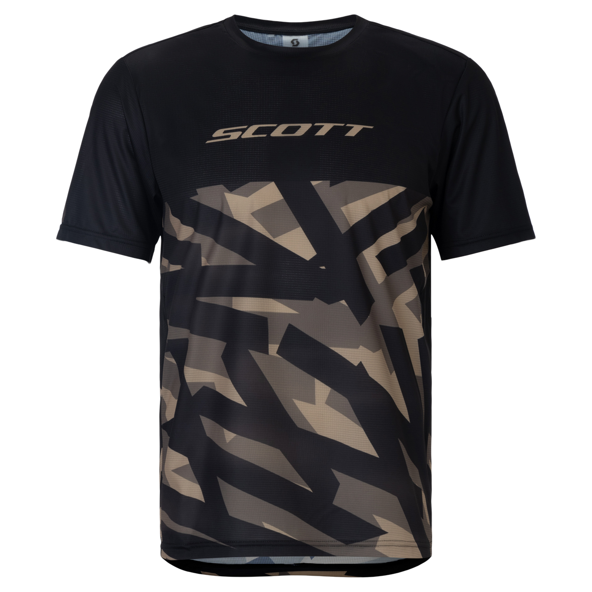 SCOTT Tee Vertic LT SS für Herren – Black – Ansicht 1