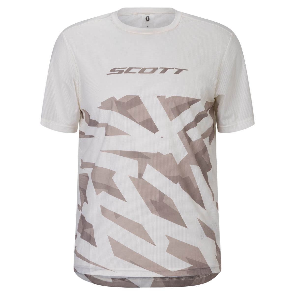 SCOTT Tee Vertic LT SS für Herren – Cotton White – Ansicht 1