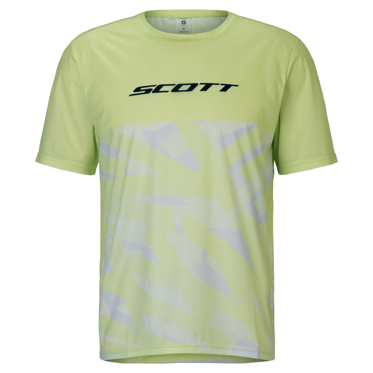 SCOTT Tee Vertic LT SS für Herren – Acid Yellow – Ansicht 1