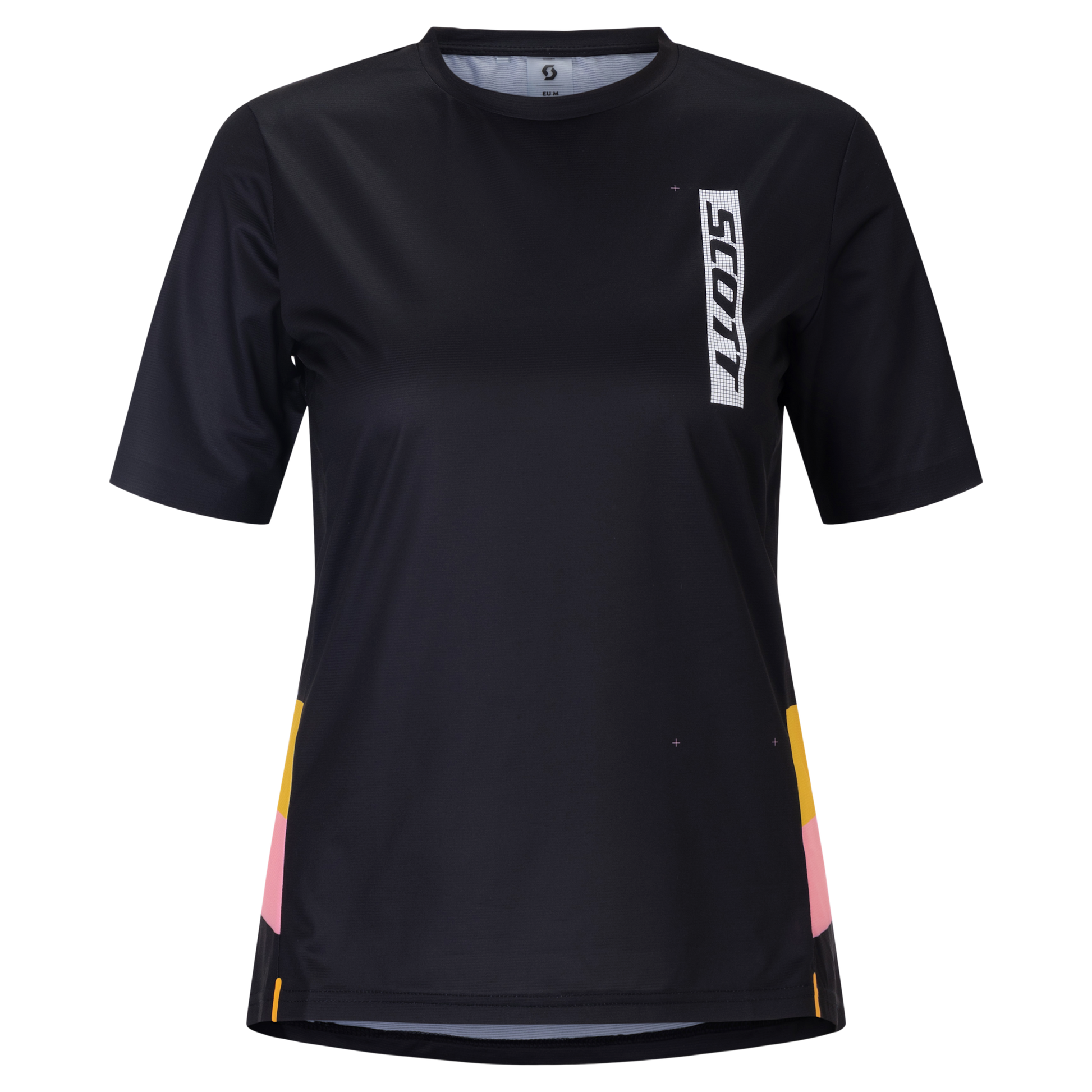 SCOTT Tuned SL Short Sleeve Damen – Black – Vorderansicht