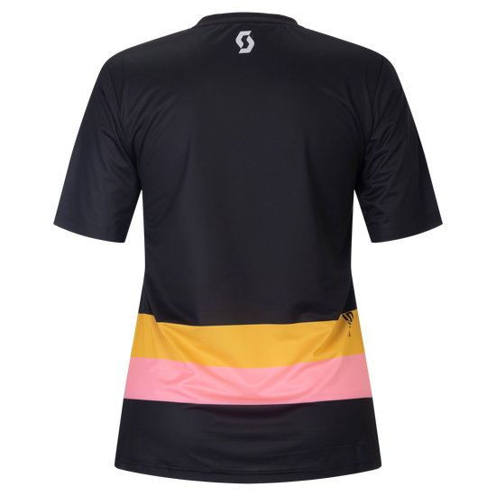SCOTT Tuned SL Short Sleeve Damen – Black – Rückansicht