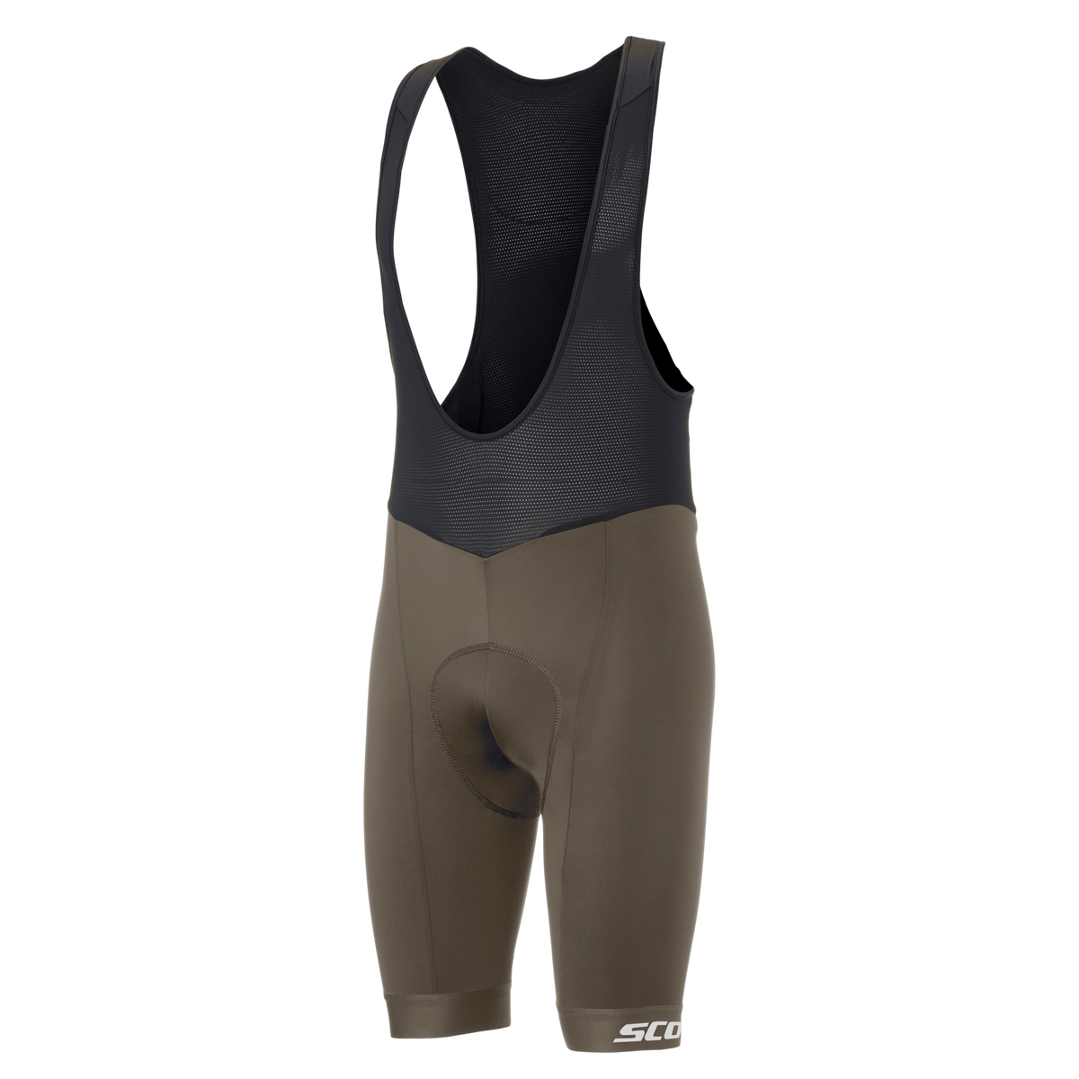 SCOTT Bib Shorts Endurance ++ Herren – Wood Grey – Vorderansicht