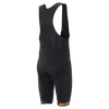 SCOTT Bib Shorts Endurance ++ Herren – Black - Gleam Orange – Rückansicht