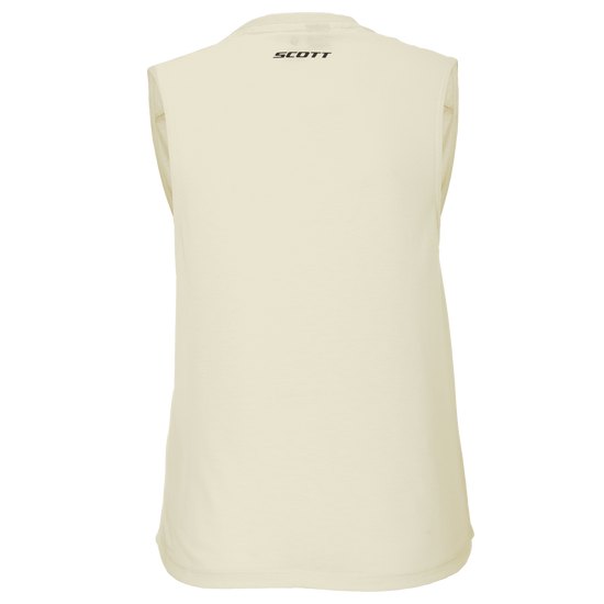 SCOTT Tank Vertic DRI Damen – Pastel Yellow – Rückansicht