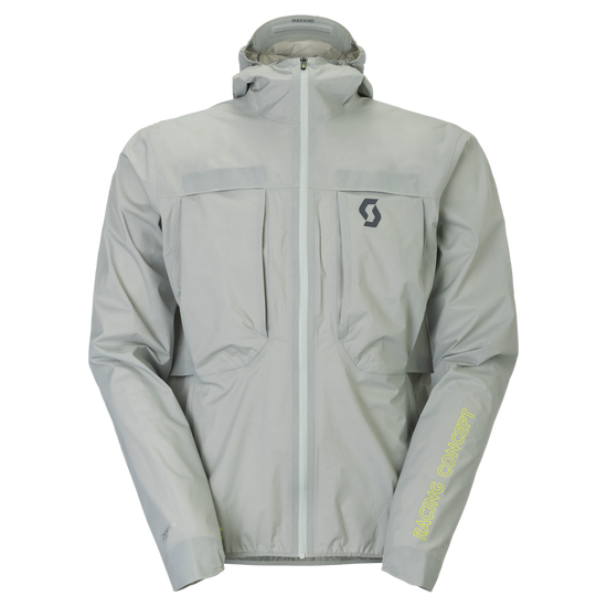 SCOTT Endurance SL Waterproof Laufjacke Herren – Spray Grey Vorderansicht