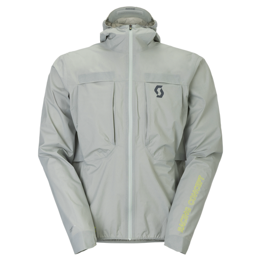 SCOTT Endurance SL Waterproof Laufjacke Herren – Spray Grey Vorderansicht