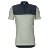SCOTT Jersey Endurance LT Short Sleeve Herren – Spray Grey - Dark Blue – Vorderansicht