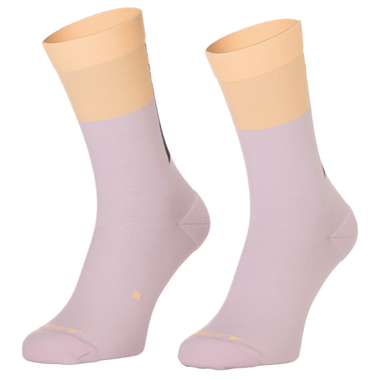 Scott SOCK BLOCK STRIPE CREW - Bliss Pink - Apricot Pink