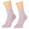 Scott SOCK BLOCK STRIPE CREW - Bliss Pink - Apricot Pink