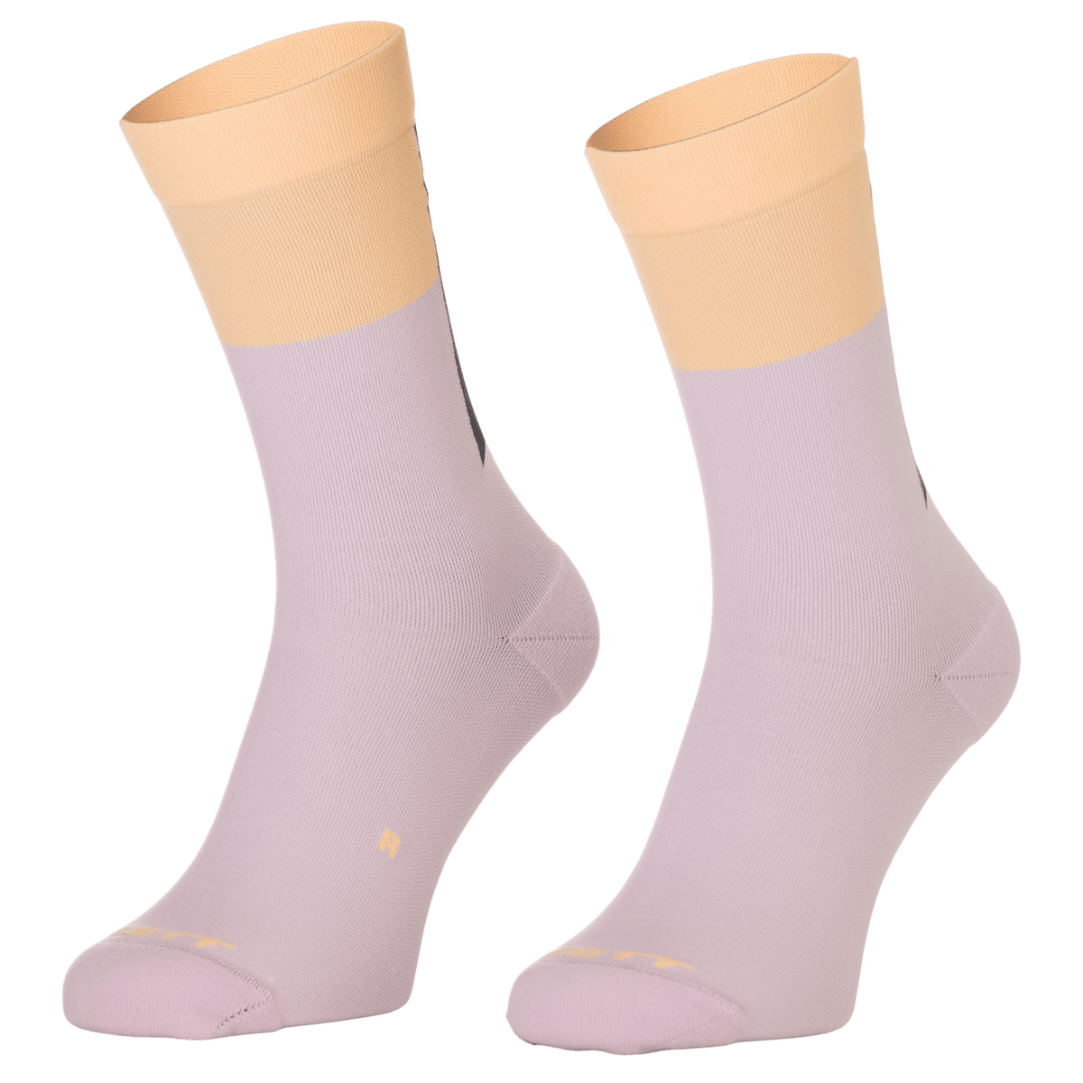 Scott SOCK BLOCK STRIPE CREW - Bliss Pink - Apricot Pink