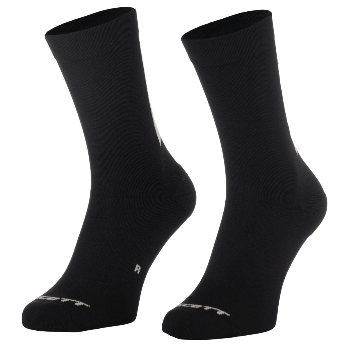Scott SOCK BLOCK STRIPE CREW - Black - Faded Pink