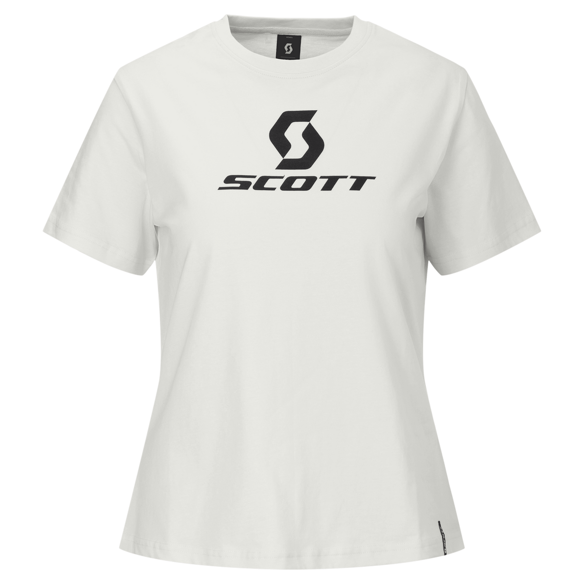 SCOTT Icon Kurzarmshirt für Damen – White – Hauptansicht