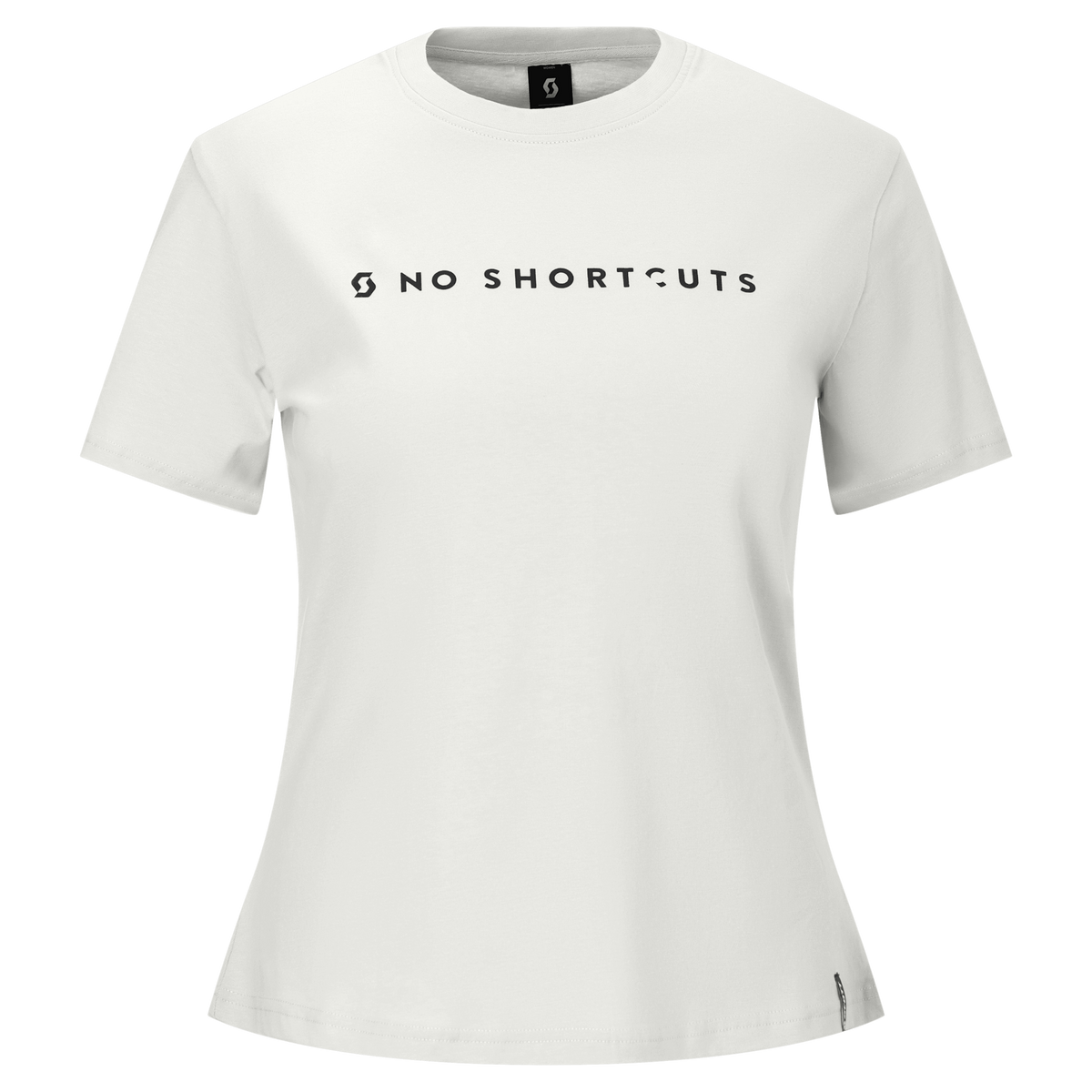 SCOTT No Shortcuts Kurzarmshirt für Damen – White – Hauptansicht