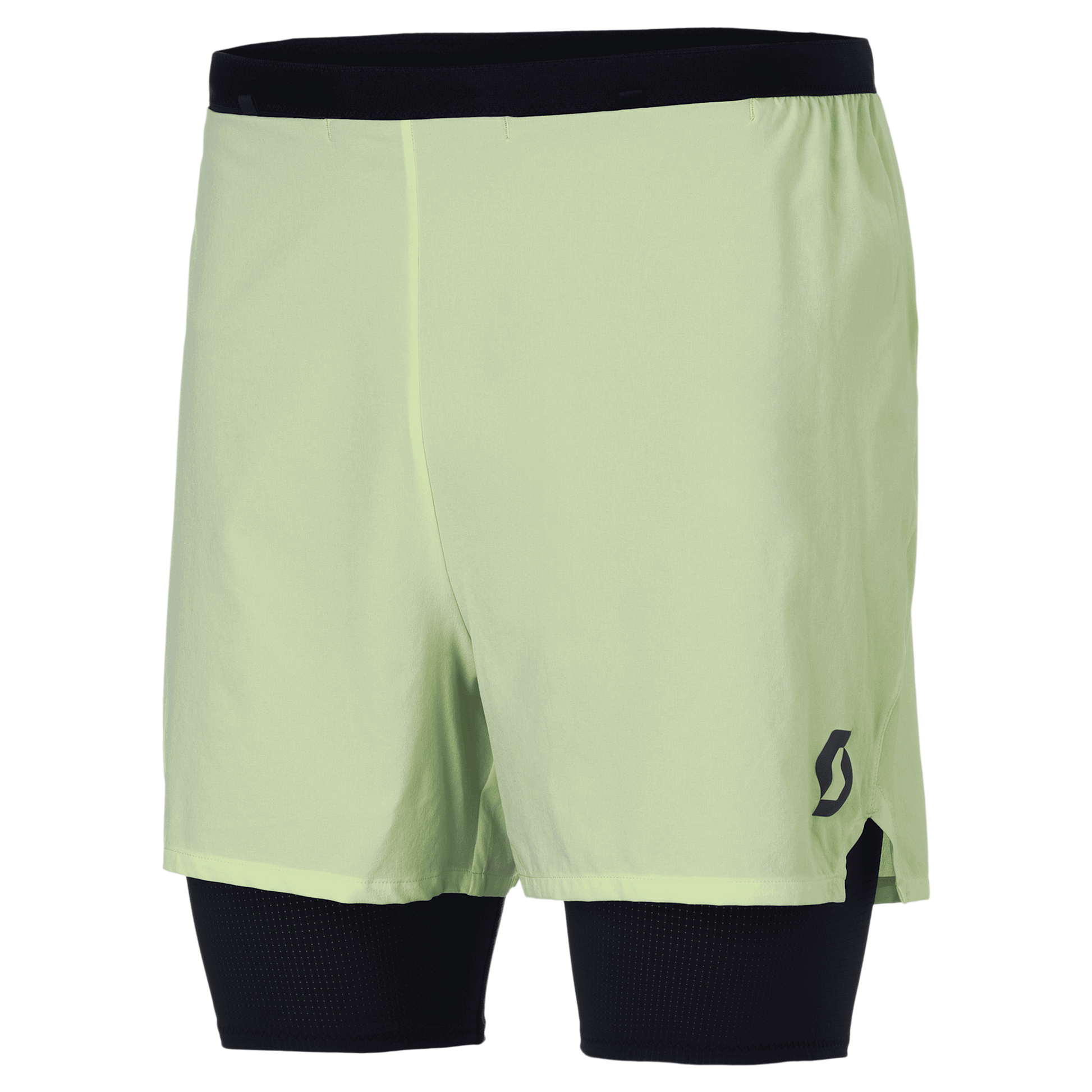 SCOTT M Endurance Tech Hybrid Shorts Herren – acid yellow – black