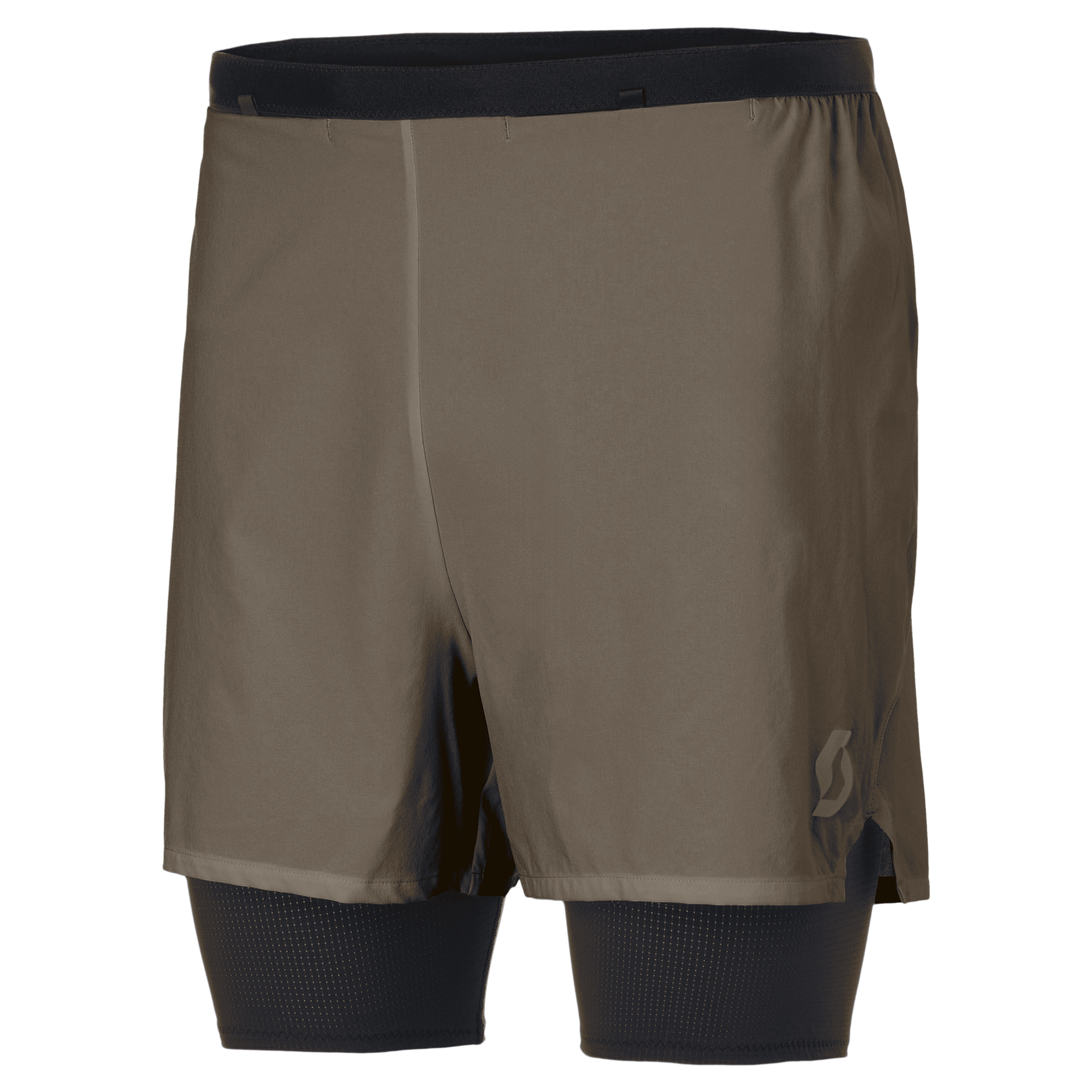 SCOTT M Endurance Tech Hybrid Shorts Herren – Wood Grey - Black