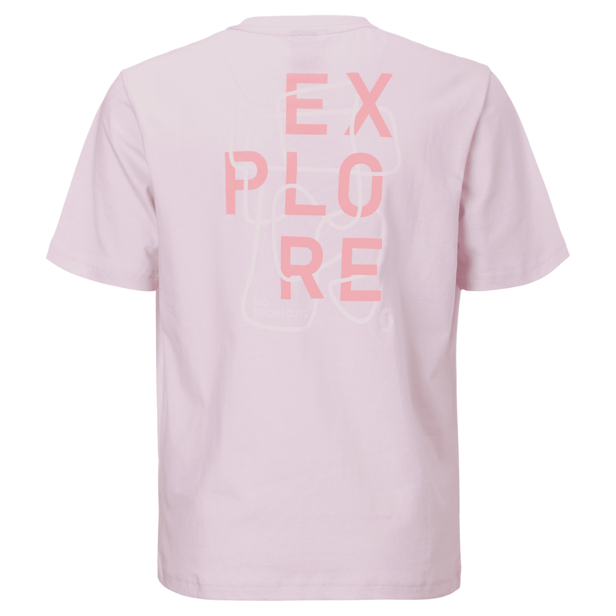 SCOTT Graphic Short Sleeve für Kinder – Bliss Pink – Rückansicht