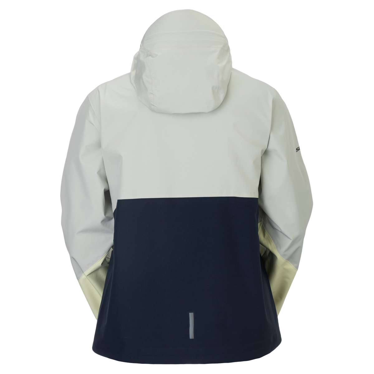 SCOTT Explorair Light Dryo 2.5L Damenjacke – Spray Grey / Dark Blue – Rückansicht