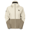 SCOTT Explorair Light Dryo 2.5L Damenjacke – Cotton White / Toast Beige – Vorderansicht