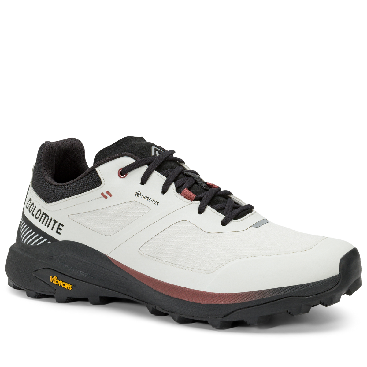 Dolomite Nibelia GORE-TEX Herrenschuh – Ice White – Seitenansicht