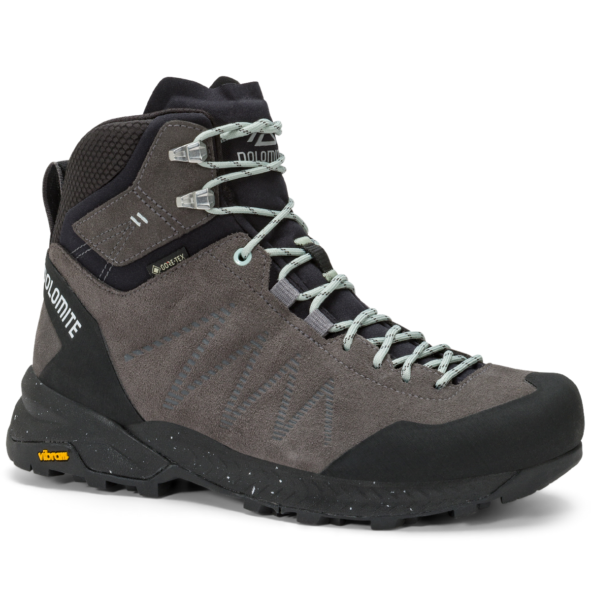 Dolomite Crodarossa Leather High GORE-TEX Damen Zustiegsschuh in Iron Grey – Packshot