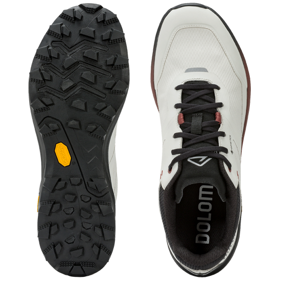 Dolomite Nibelia GORE-TEX Herrenschuh – Ice White – Detailansicht 2