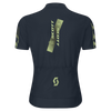 SCOTT Jersey Short Sleeve Kinder – Dark Blue - Acid Yellow – Rückansicht