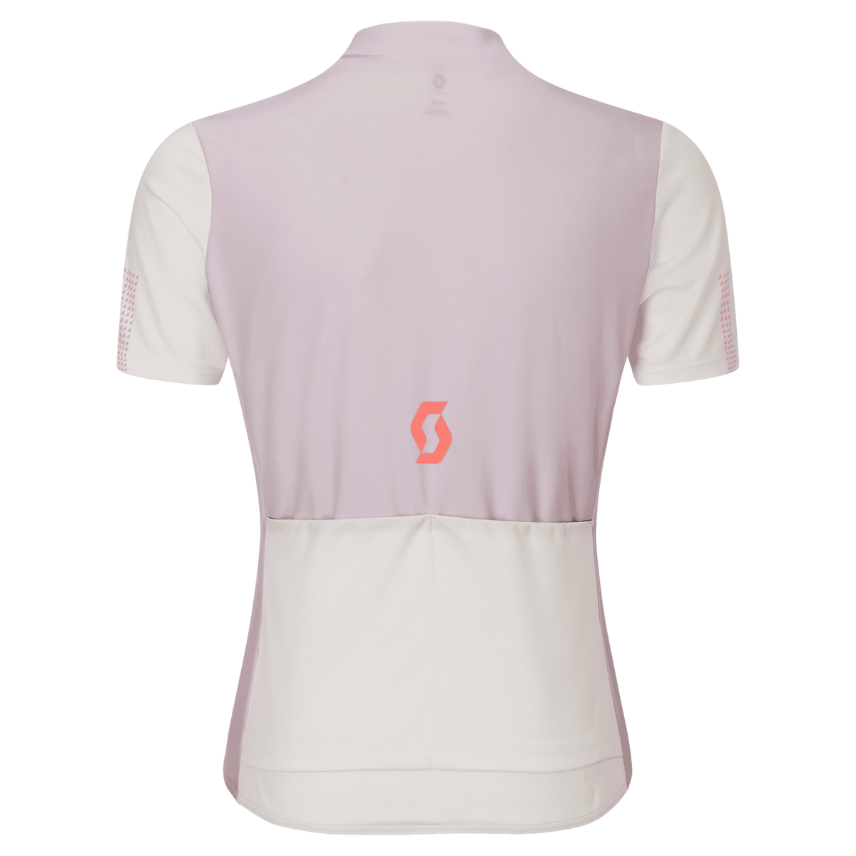 SCOTT Jersey Short Sleeve Kinder – Cotton White - Bliss Pink – Rückansicht