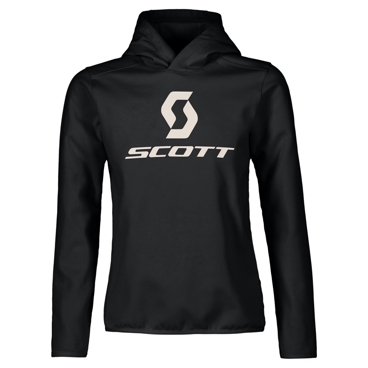 Sudadera con capucha SCOTT Defined Warm Midlayer para niños - Negra en PeakStyle