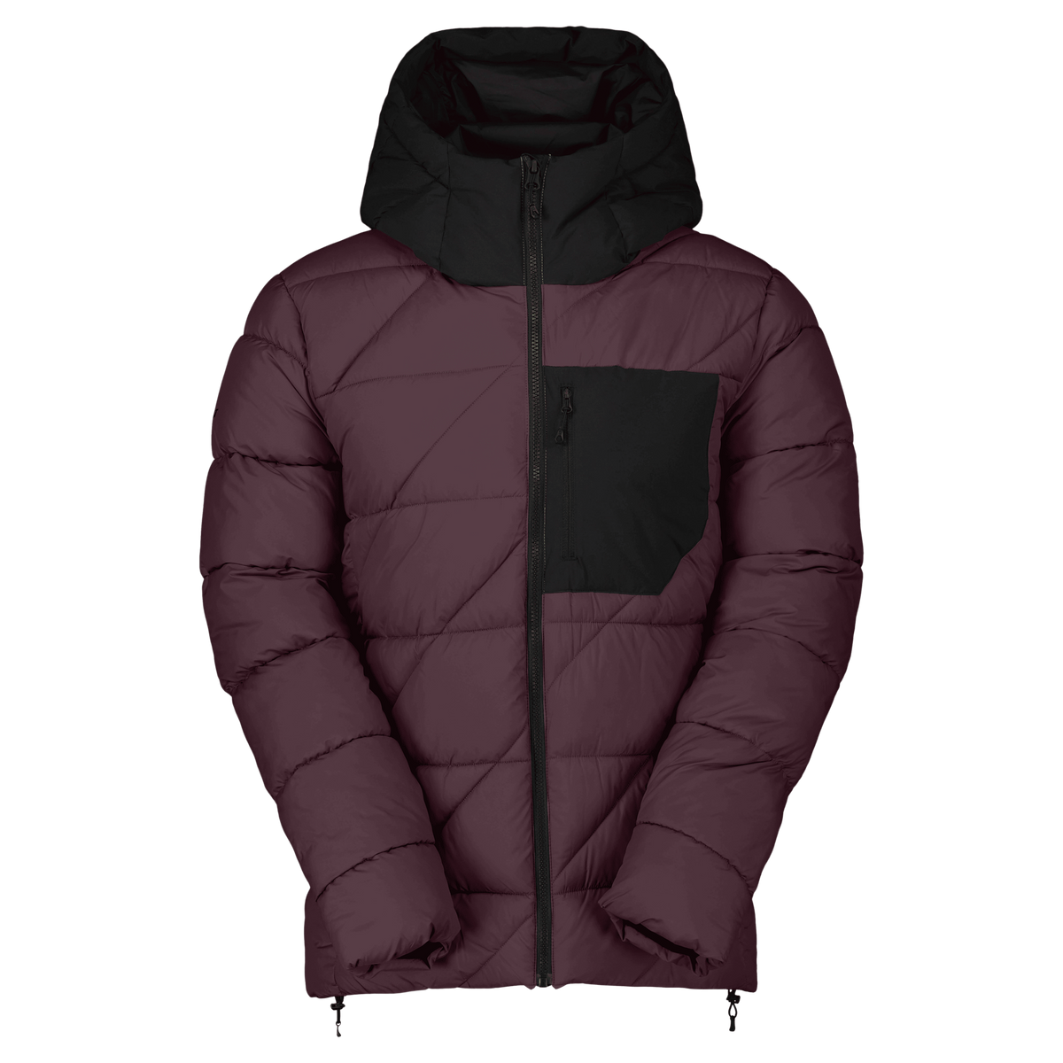 SCOTT Insuloft Warm Isolationsjacke Herren – Cocoa Red - Black