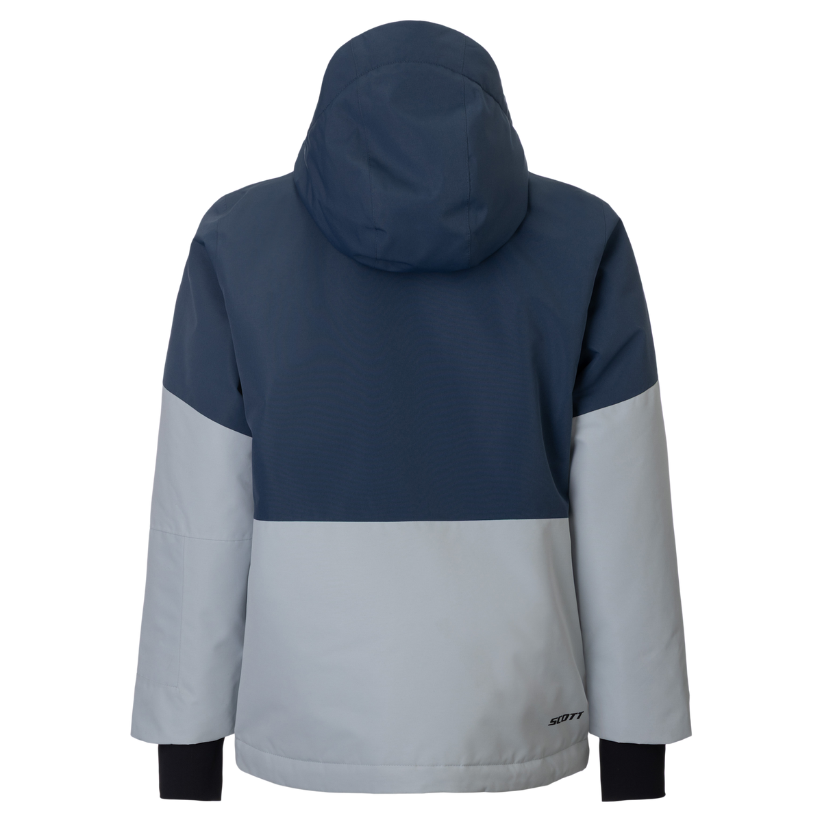 SCOTT Vertic Dryo Wintersportjacke Kinder – Dusk Blue - Mist Blue – Rückansicht
