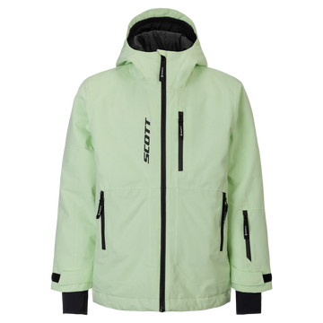 SCOTT Vertic Dryo Wintersportjacke Kinder – Vapour Green – Vorderansicht