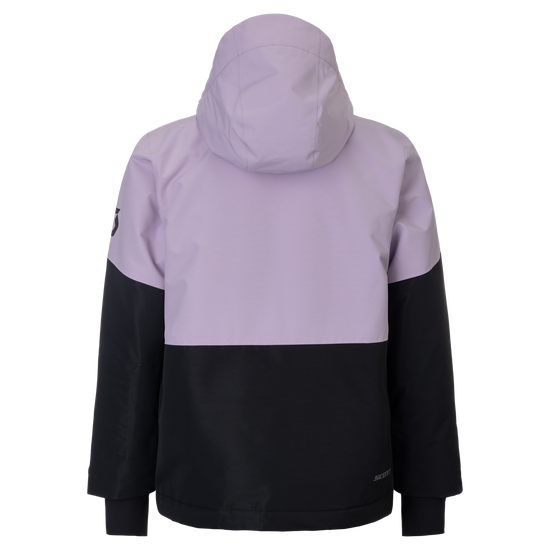 SCOTT Vertic Dryo Wintersportjacke Kinder – Sherbet Purple - Black – Rückansicht