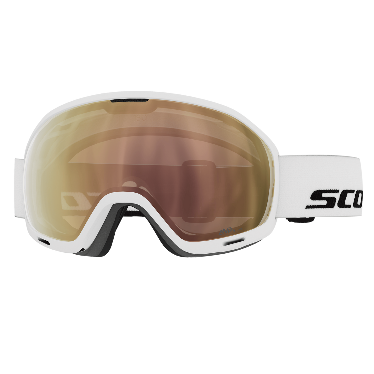 SCOTT Unlimited II OTG Light Sensitive Skibrille in White – Ansicht 1