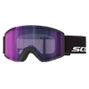 SCOTT Shield Light Sensitive Skibrille Black - AMP LS Blue Chrome S2-4 Ansicht 1