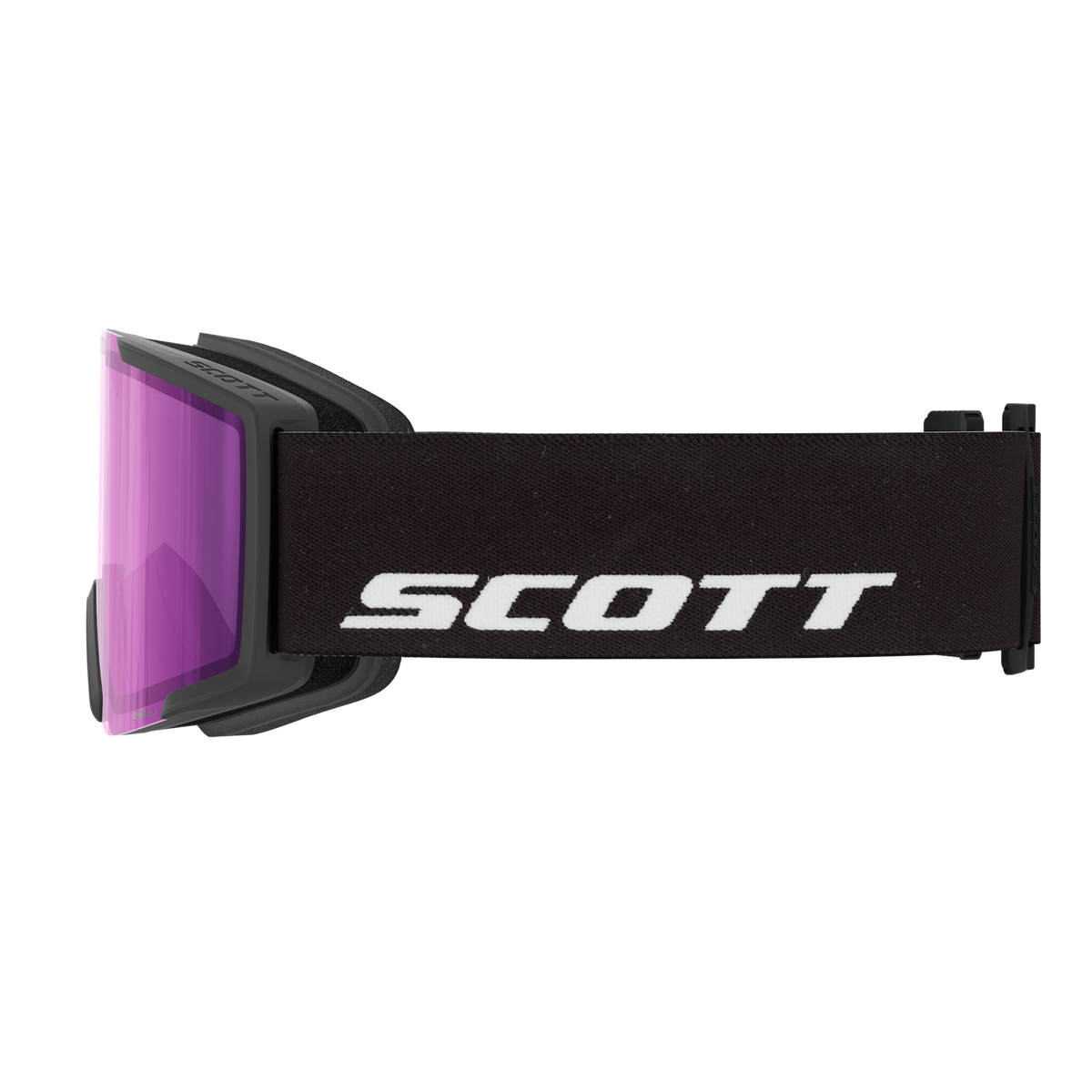 SCOTT Shield Light Sensitive Skibrille Black - AMP LS Blue Chrome S2-4 Ansicht 4