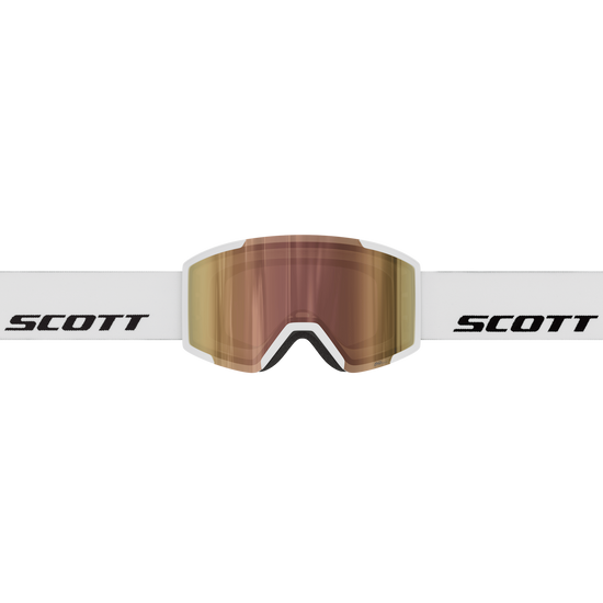 SCOTT Shield Light Sensitive Skibrille White - AMP LS Cinnamon Chrome S1-3 Ansicht 2