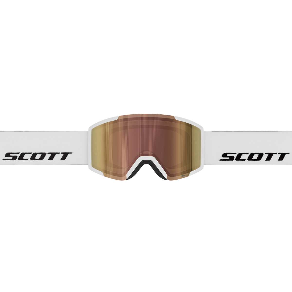 SCOTT Shield Light Sensitive Skibrille White - AMP LS Cinnamon Chrome S1-3 Ansicht 2
