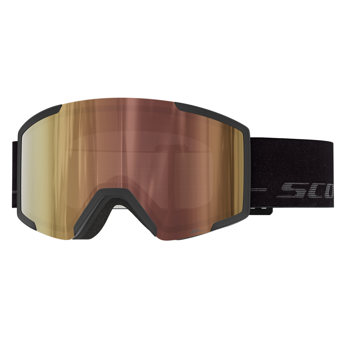 SCOTT Shield Light Sensitive Skibrille Black - Fog Grey - AMP LS Cinnamon Chrome S1-3 Ansicht 1