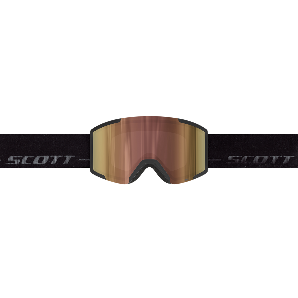 SCOTT Shield Light Sensitive Skibrille Black - Fog Grey - AMP LS Cinnamon Chrome S1-3 Ansicht 2