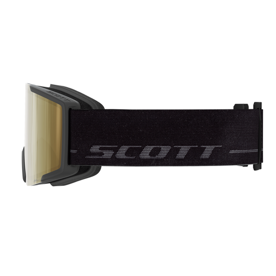 SCOTT Shield Light Sensitive Skibrille Black - Fog Grey - AMP LS Cinnamon Chrome S1-3 Ansicht 4
