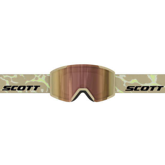 SCOTT Shield Light Sensitive Skibrille Mojave Beige - AMP LS Cinnamon Chrome S1-3 Ansicht 2