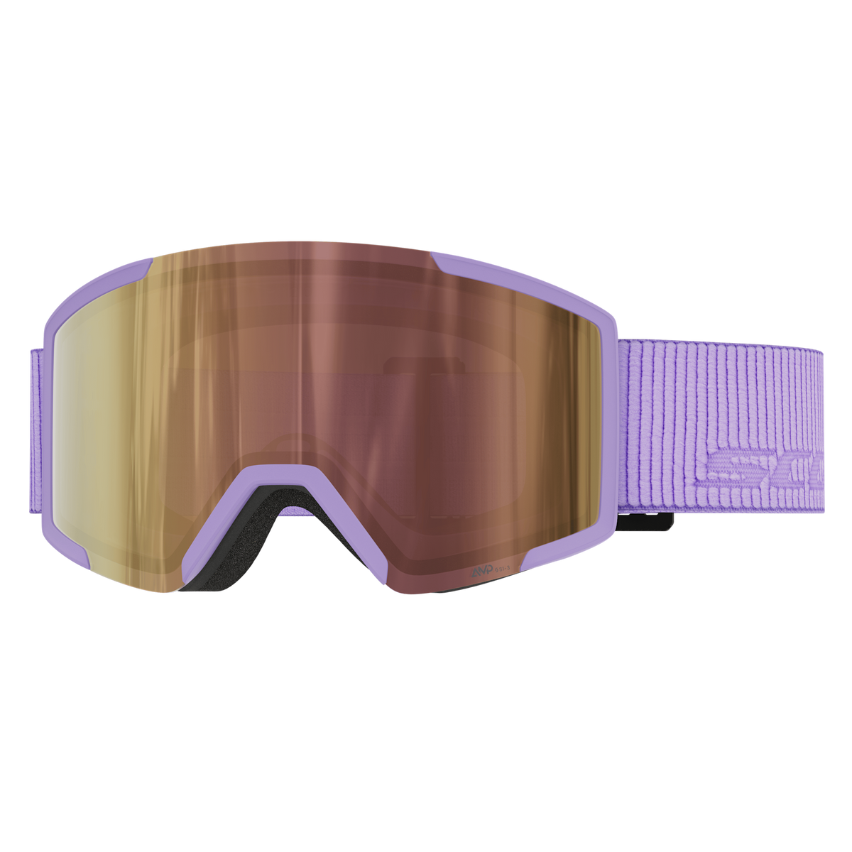 SCOTT Shield Light Sensitive Skibrille Sherbet Purple - AMP LS Cinnamon Chrome S1-3 Ansicht 1