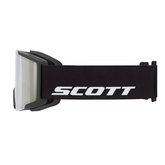 SCOTT Shield Skibrille - Black - AMP White Chrome S2 - Bild 4