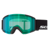 SCOTT Shield Skibrille - Black - AMP Aurora Green Chrome S1 - Bild 1