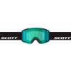 SCOTT Shield Skibrille - Black - AMP Aurora Green Chrome S1 - Bild 2