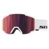 SCOTT Shield Skibrille - White - AMP Red Chrome S3 - Bild 1