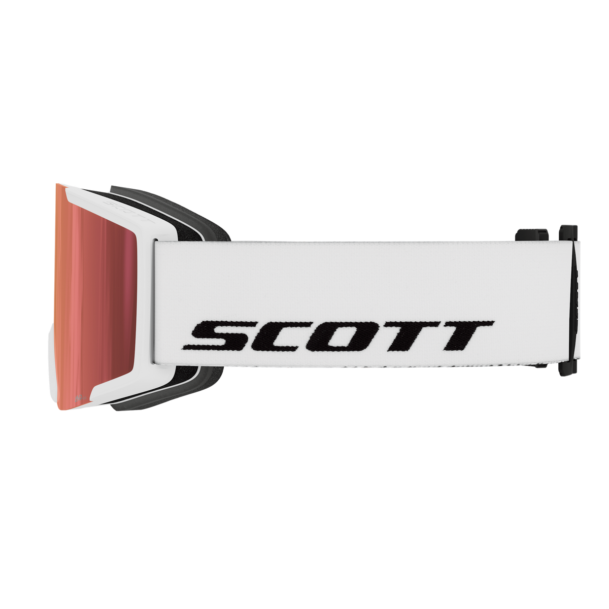 SCOTT Shield Skibrille - White - AMP Red Chrome S3 - Bild 4